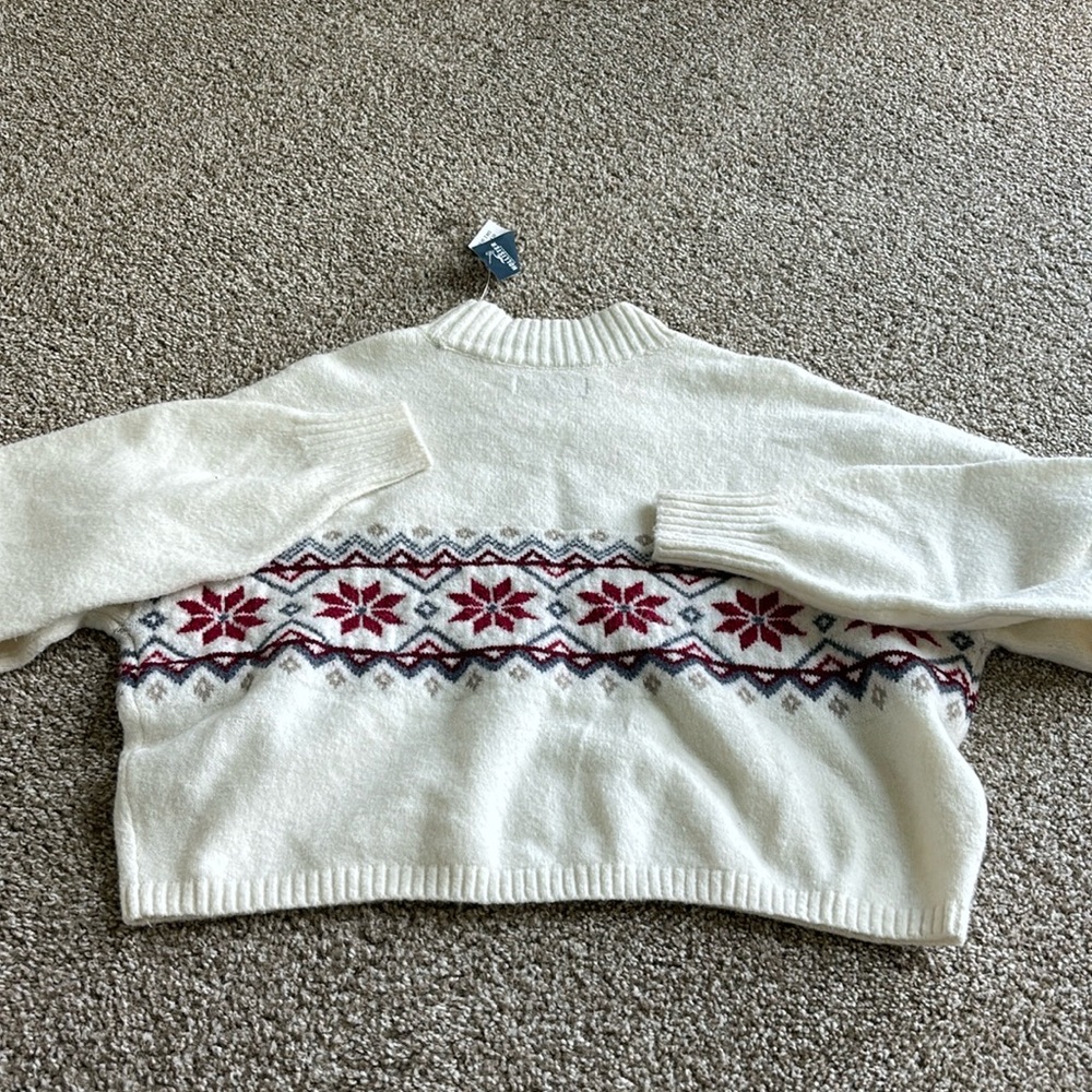 Hollister holiday sweater